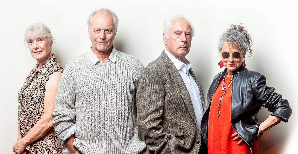 Left to Right: Catharine Humphrys, Graham Pountney, Nick Day and Hilary Townley