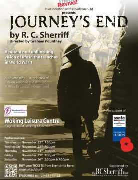 Journey's End at Woking Leisure Centre